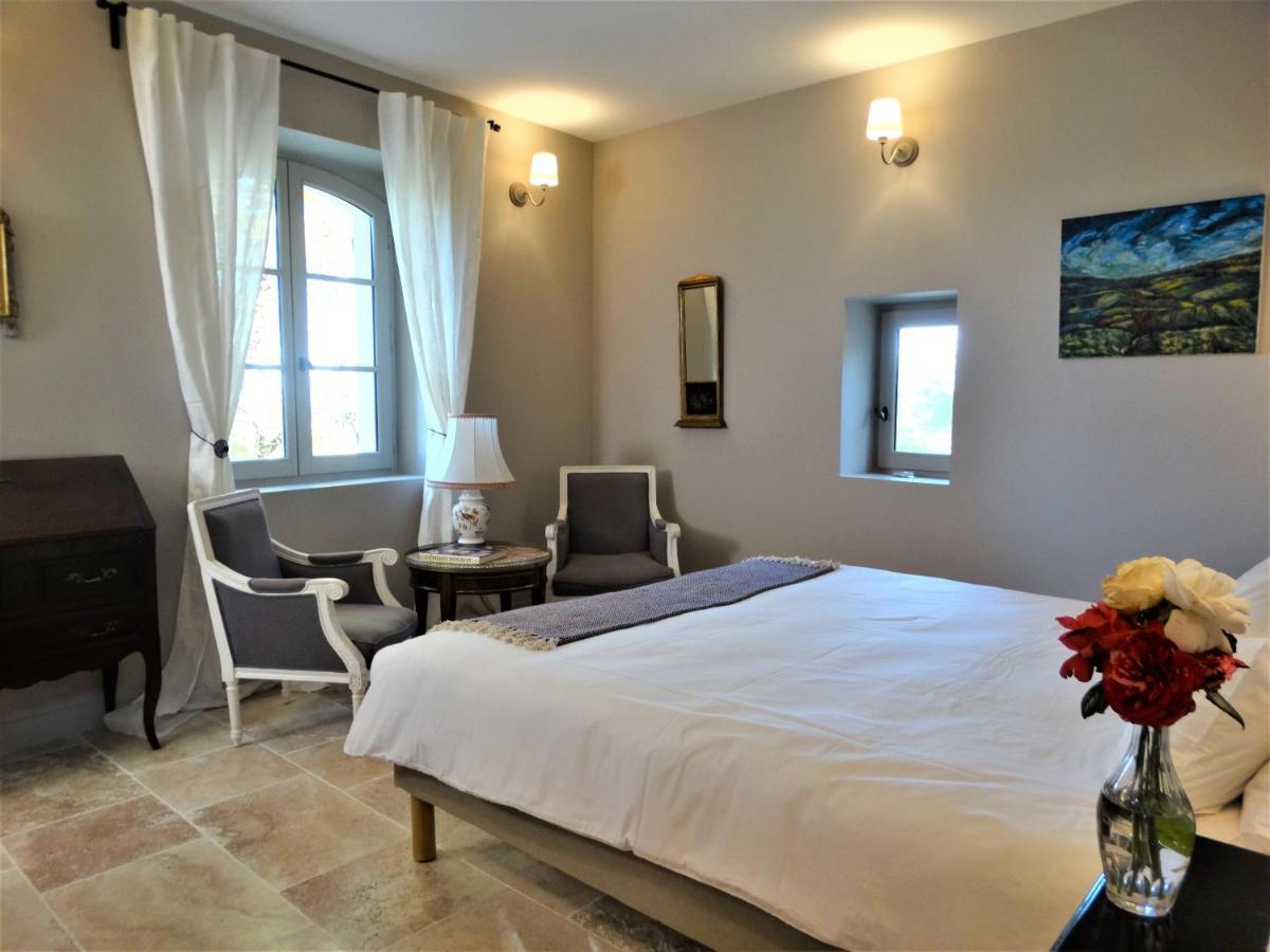 Chateau Montplaisir Charming B&B In Provence Valréas Exterior foto