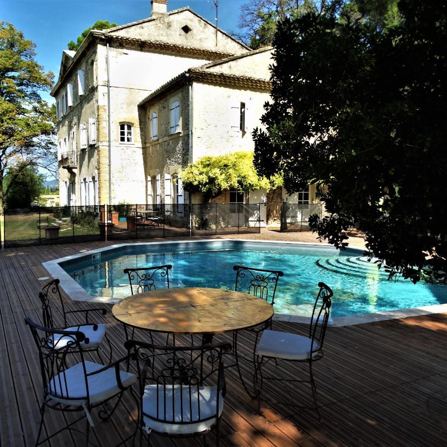 Chateau Montplaisir Charming B&B In Provence Valréas Exterior foto